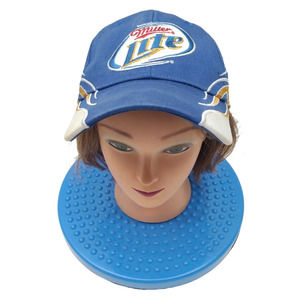 Vintage Miller Lite‎ Racing Flames Cap #2 NASCAR Keselowski Hat, adjustable